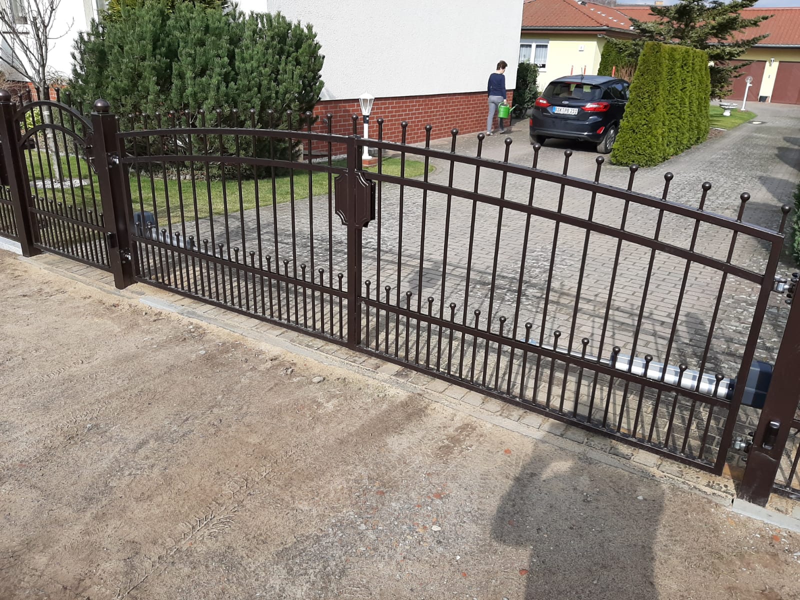 Brama dwuskrzydłowa