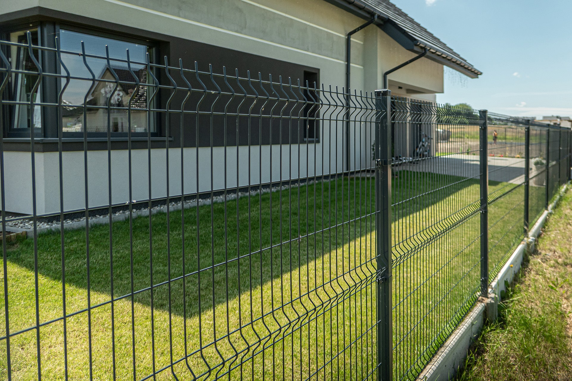 Ogrodzenie z paneli 2D